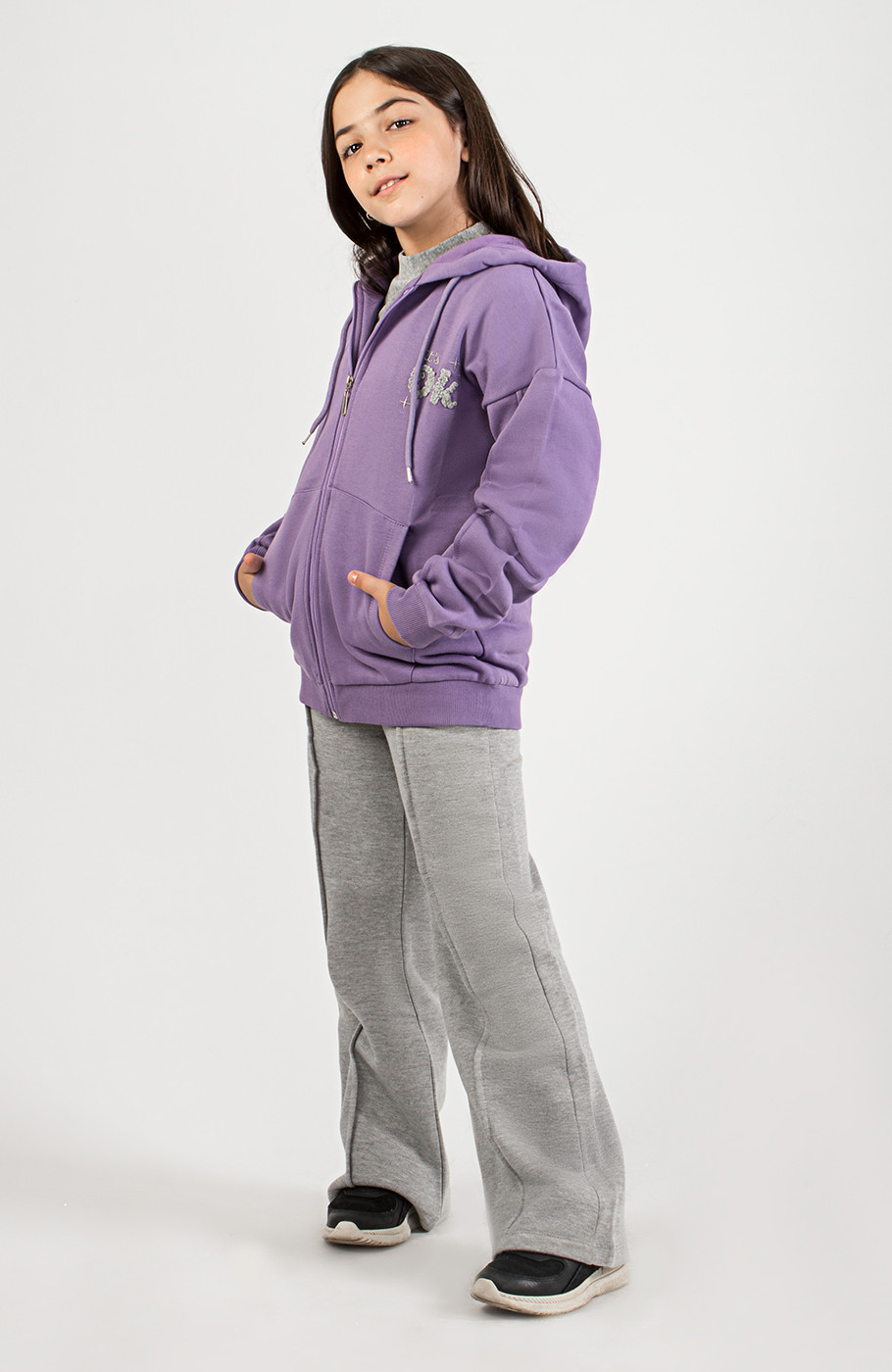 سوییت شرت دورس سه نخ خار خورده (ست با کد10464)