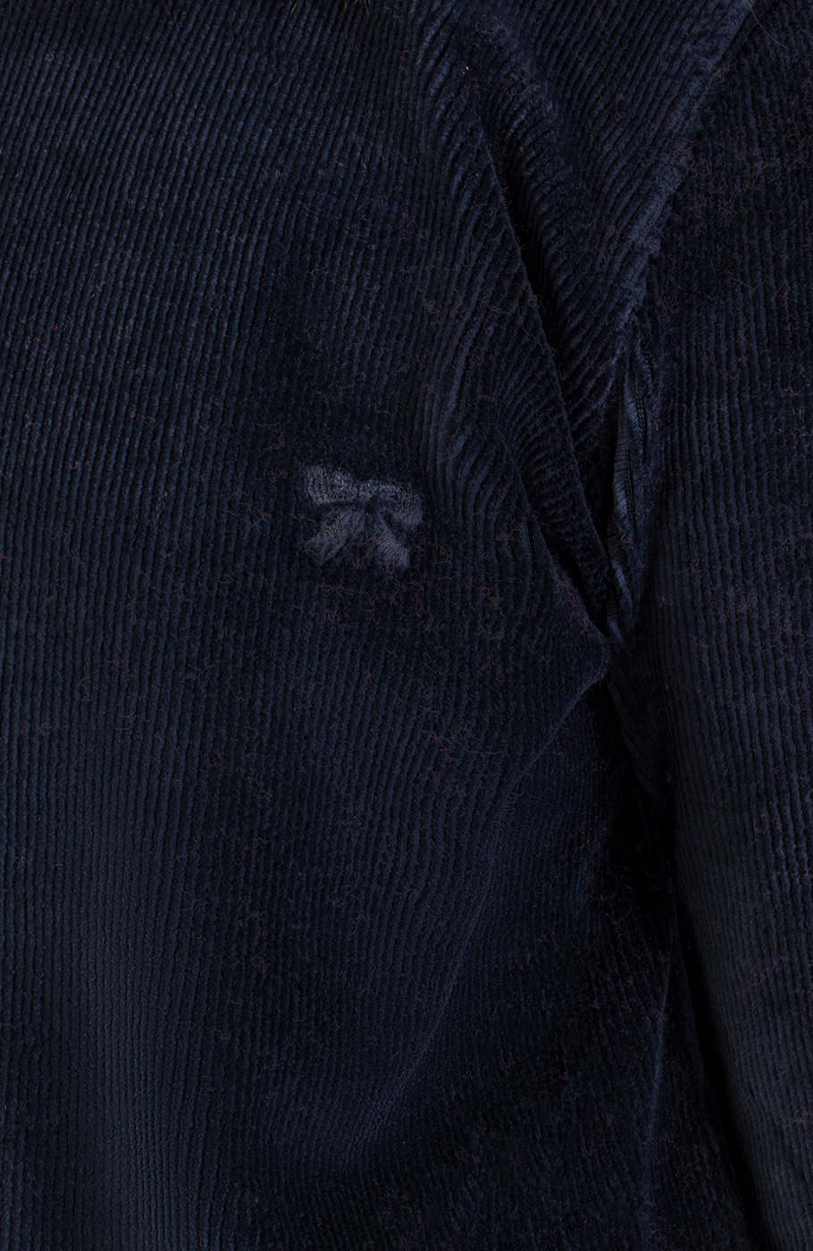 بلوز مخمل کبریتی یقه سه سانت