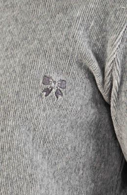 بلوز مخمل کبریتی یقه سه سانت