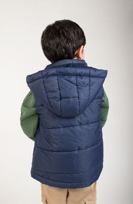 ژیله پافر راه راه برش دار