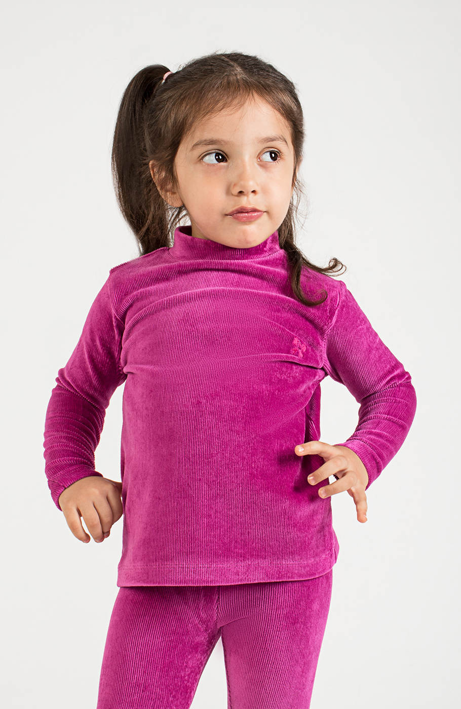 بلوز مخمل کبریتی یقه سه سانت