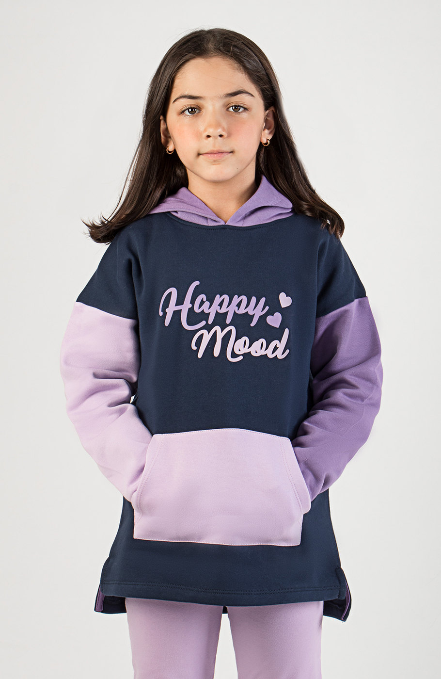 هودی دورس سه نخ خار خورده برش رنگی دار