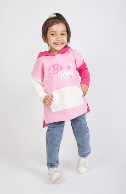 هودی دورس سه نخ خار خورده برش رنگی دار