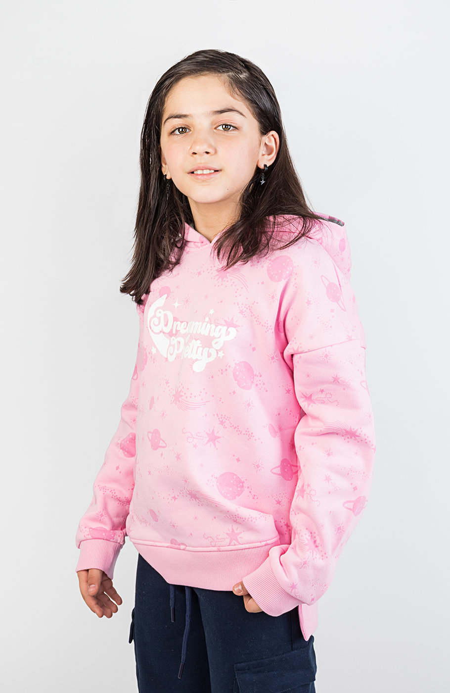 هودی دورس سه نخ خار خورده تمام چاپ