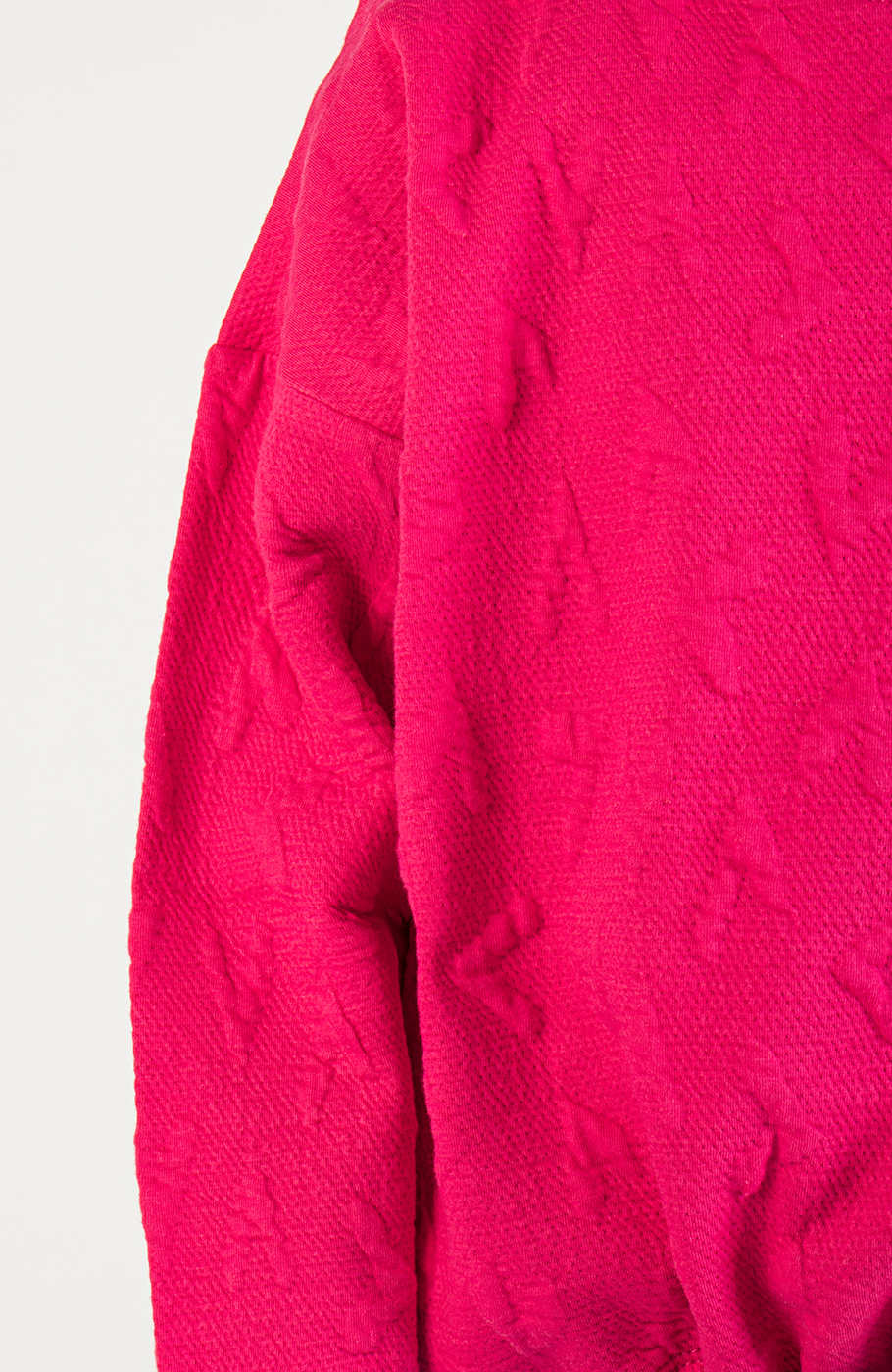 بلوز ژاکارد قلبی دمپا گت دار