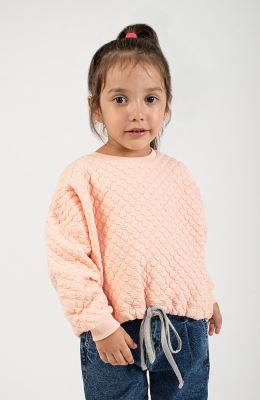 بلوز ژاکارد حبابی دمپا گت دار