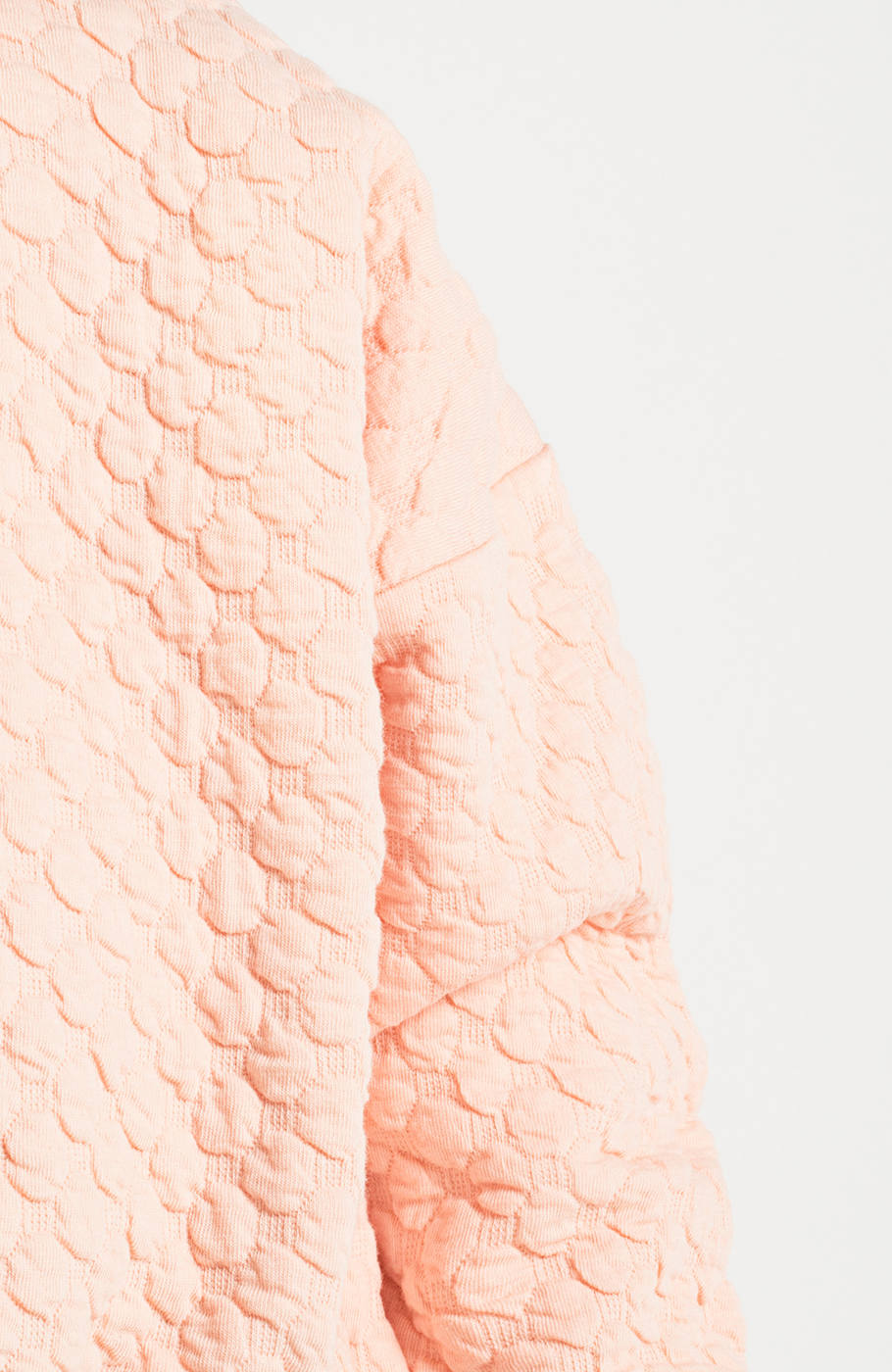 بلوز ژاکارد حبابی دمپا گت دار