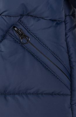 کاپشن پافر شمعی راه راه