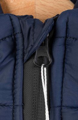 کاپشن پافر شمعی راه راه