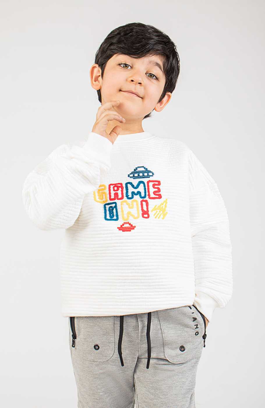 بلوز ژاکارد راه راه