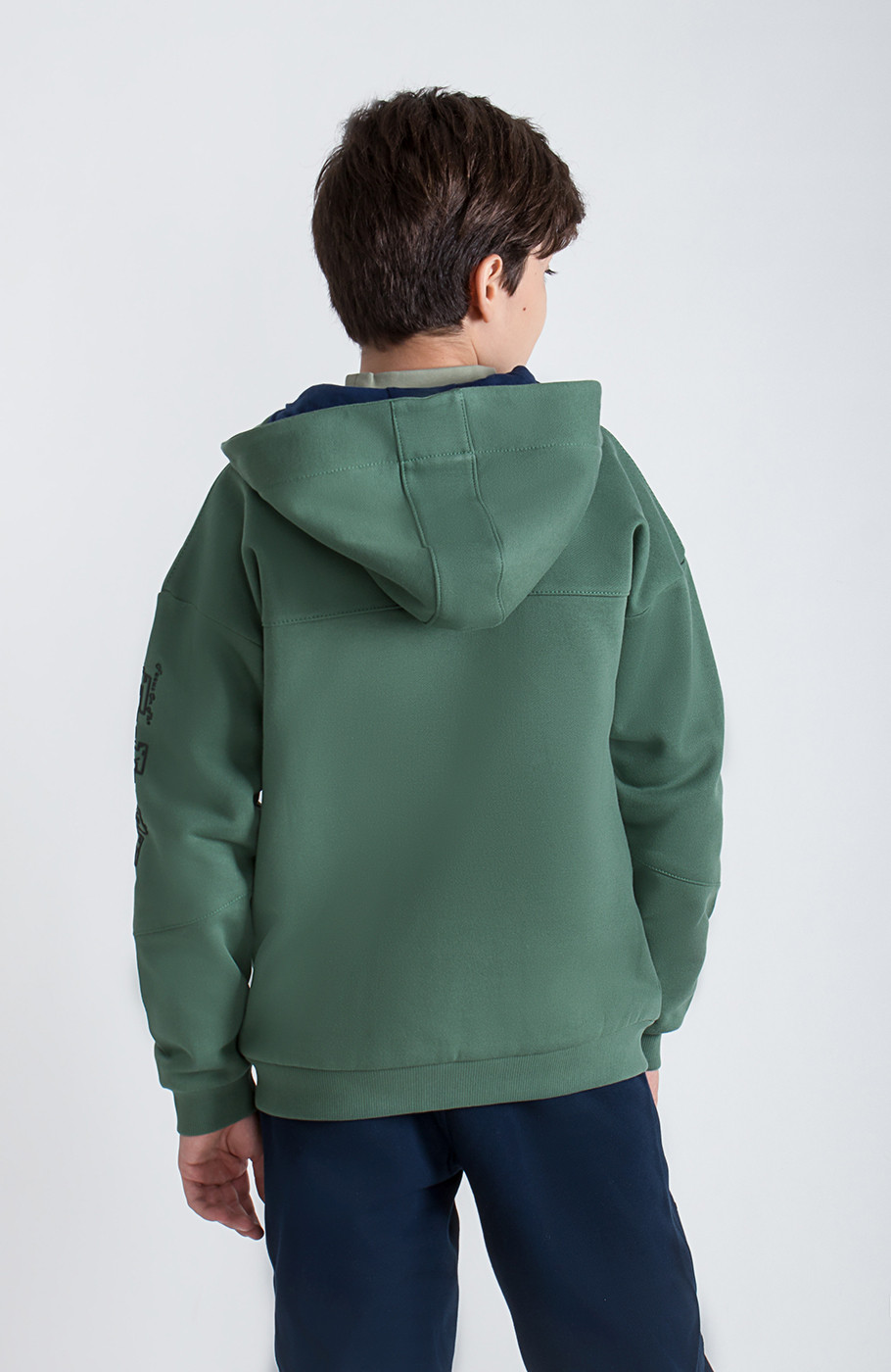 سوییت شرت دورس سه نخ خار خورده ( ست با کد 11245)