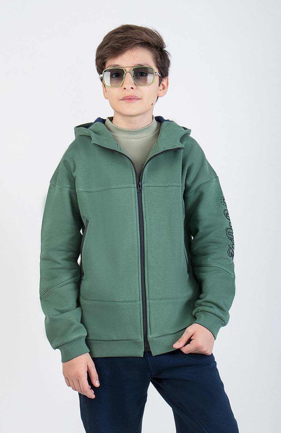 سوییت شرت دورس سه نخ خار خورده ( ست با کد 11245)