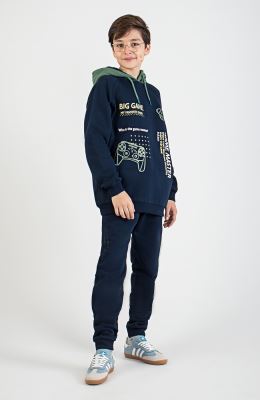 هودی دورس سه نخ خار خورده آستین رگلان