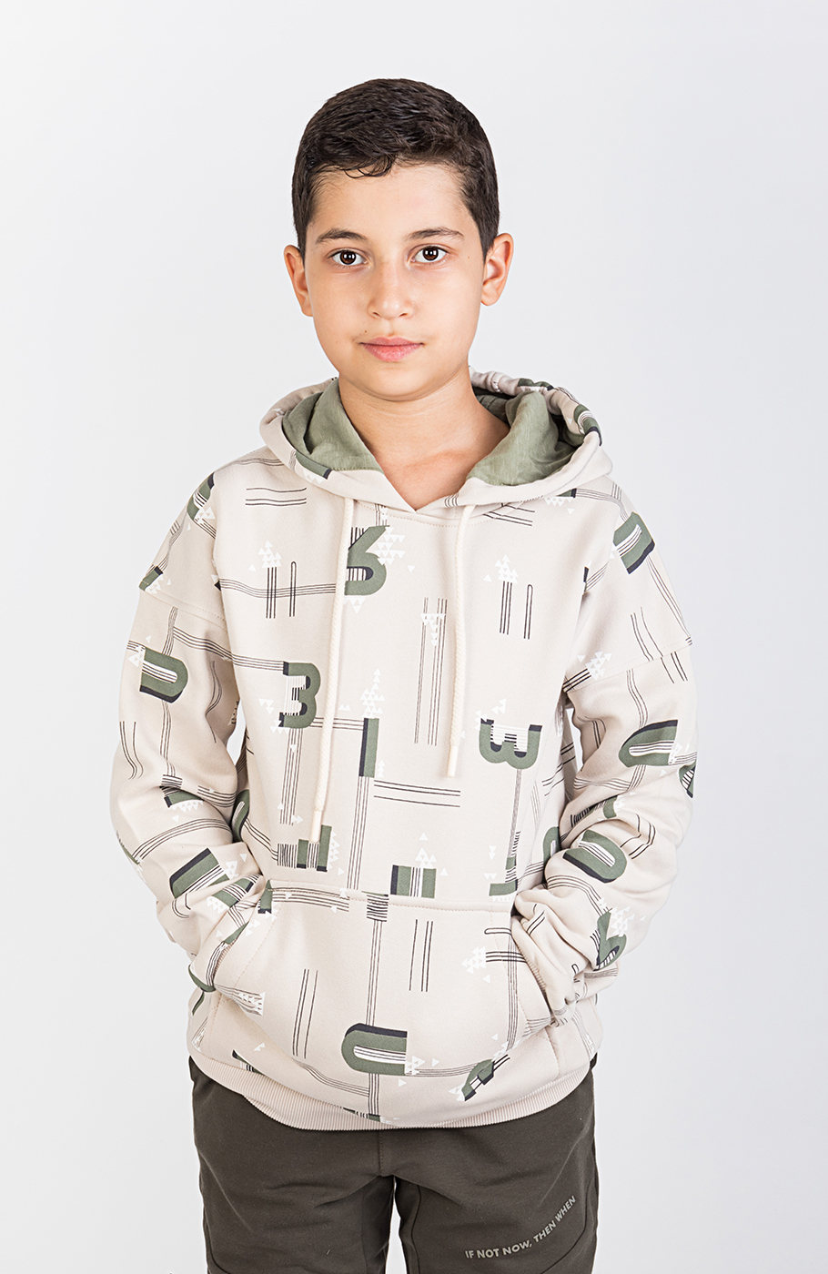 هودی دورس سه نخ خار خورده تمام چاپ