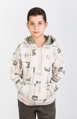 هودی دورس سه نخ خار خورده تمام چاپ