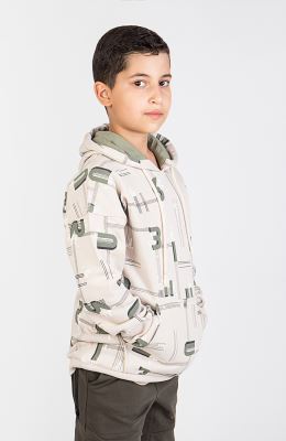 هودی دورس سه نخ خار خورده تمام چاپ