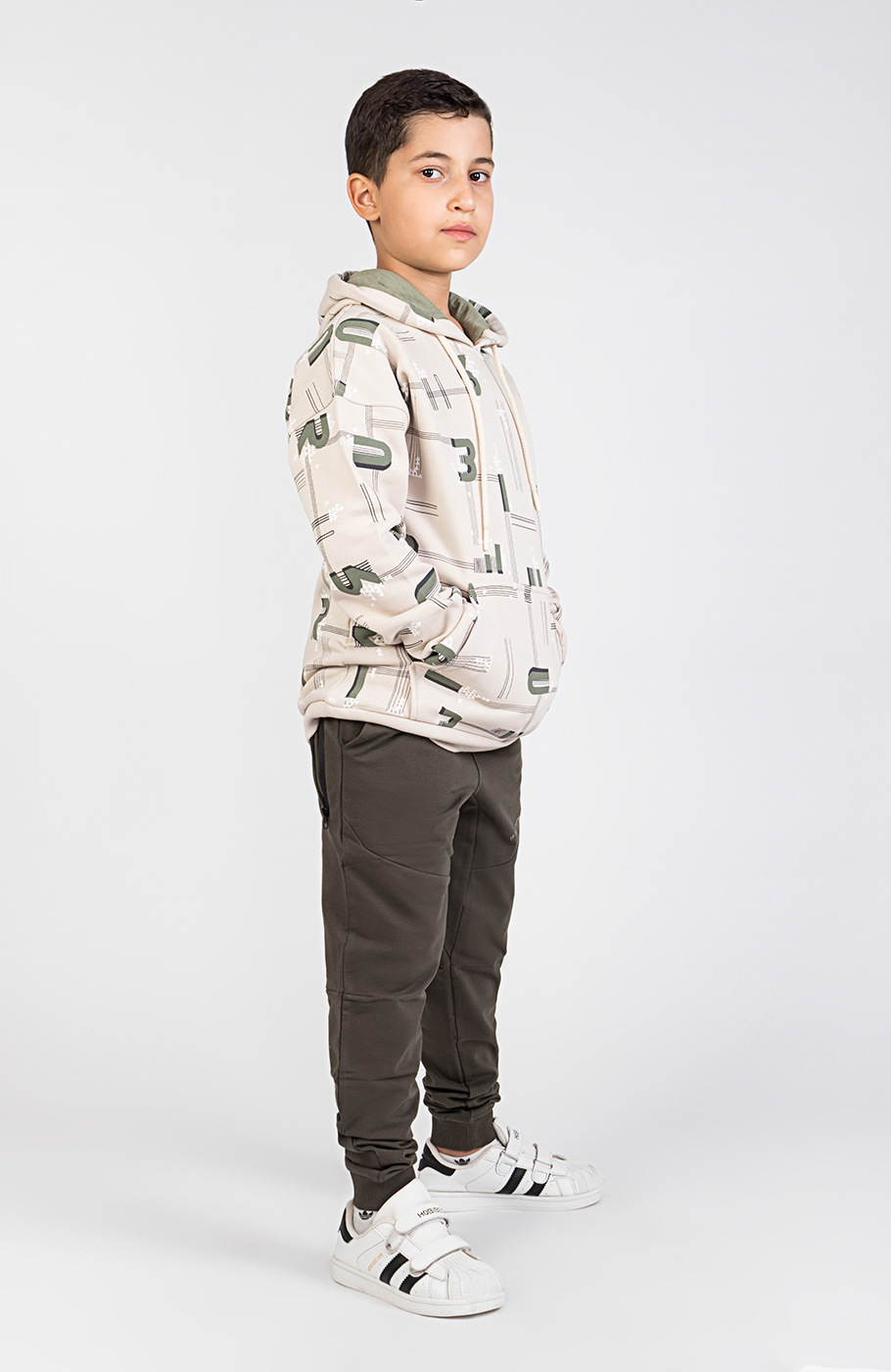 هودی دورس سه نخ خار خورده تمام چاپ