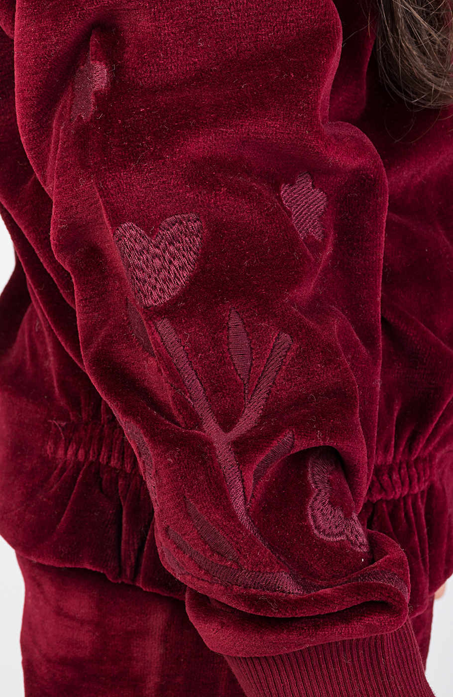 سوییت شرت مخمل (ست با کد 10470)