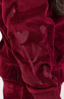 سوییت شرت مخمل (ست با کد 10470)