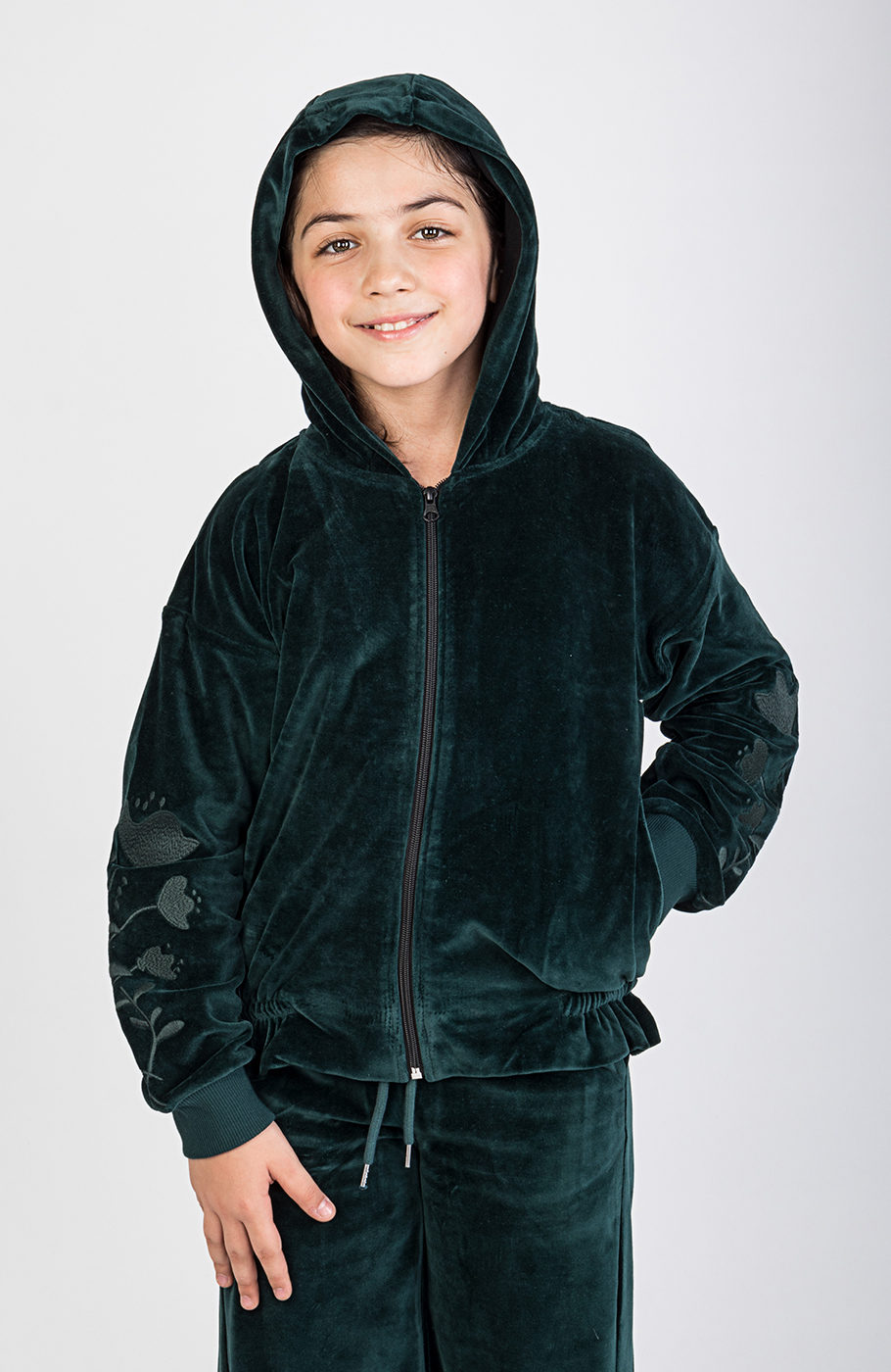 سوییت شرت مخمل (ست با کد 10472)