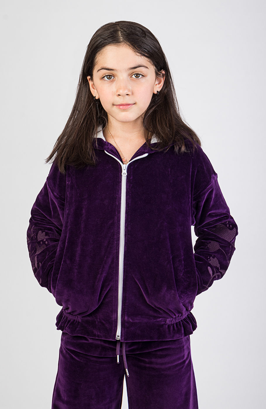 سوییت شرت مخمل (ست با کد 10472)