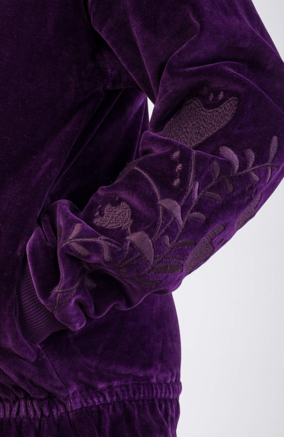 سوییت شرت مخمل (ست با کد 10472)