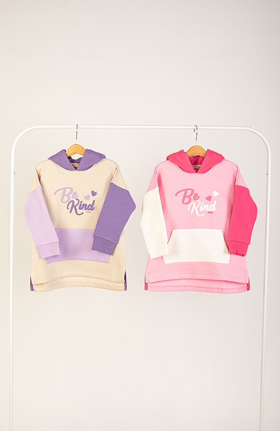 هودی دورس سه نخ خار خورده برش رنگی دار