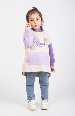 هودی دورس سه نخ خار خورده برش رنگی دار