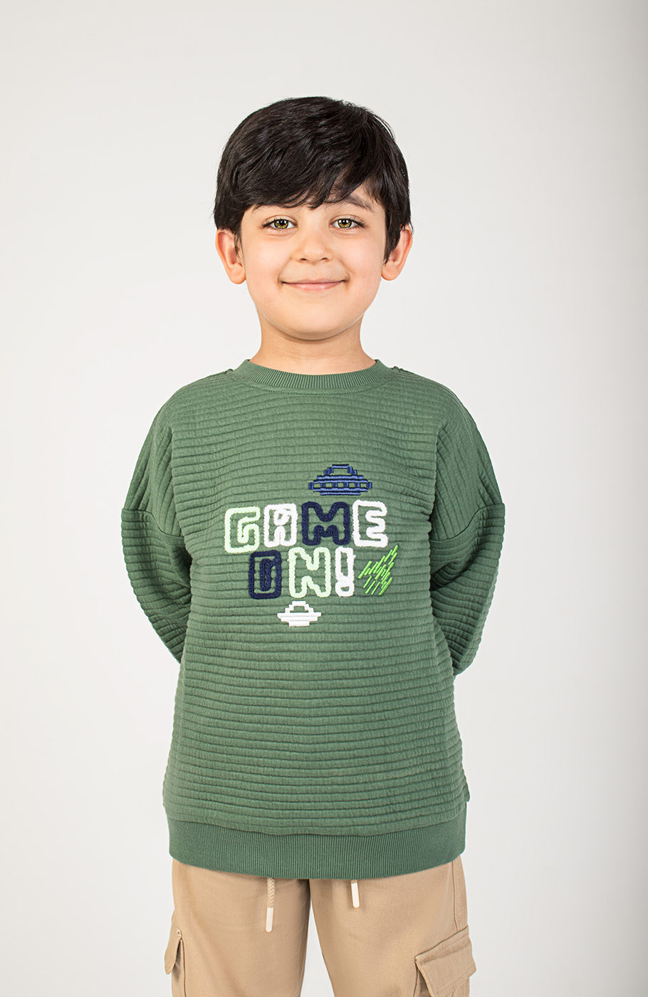 بلوز ژاکارد راه راه