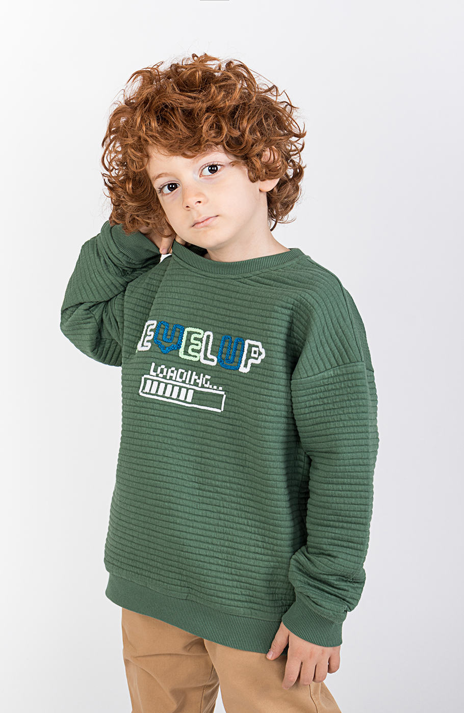 بلوز ژاکارد راه راه