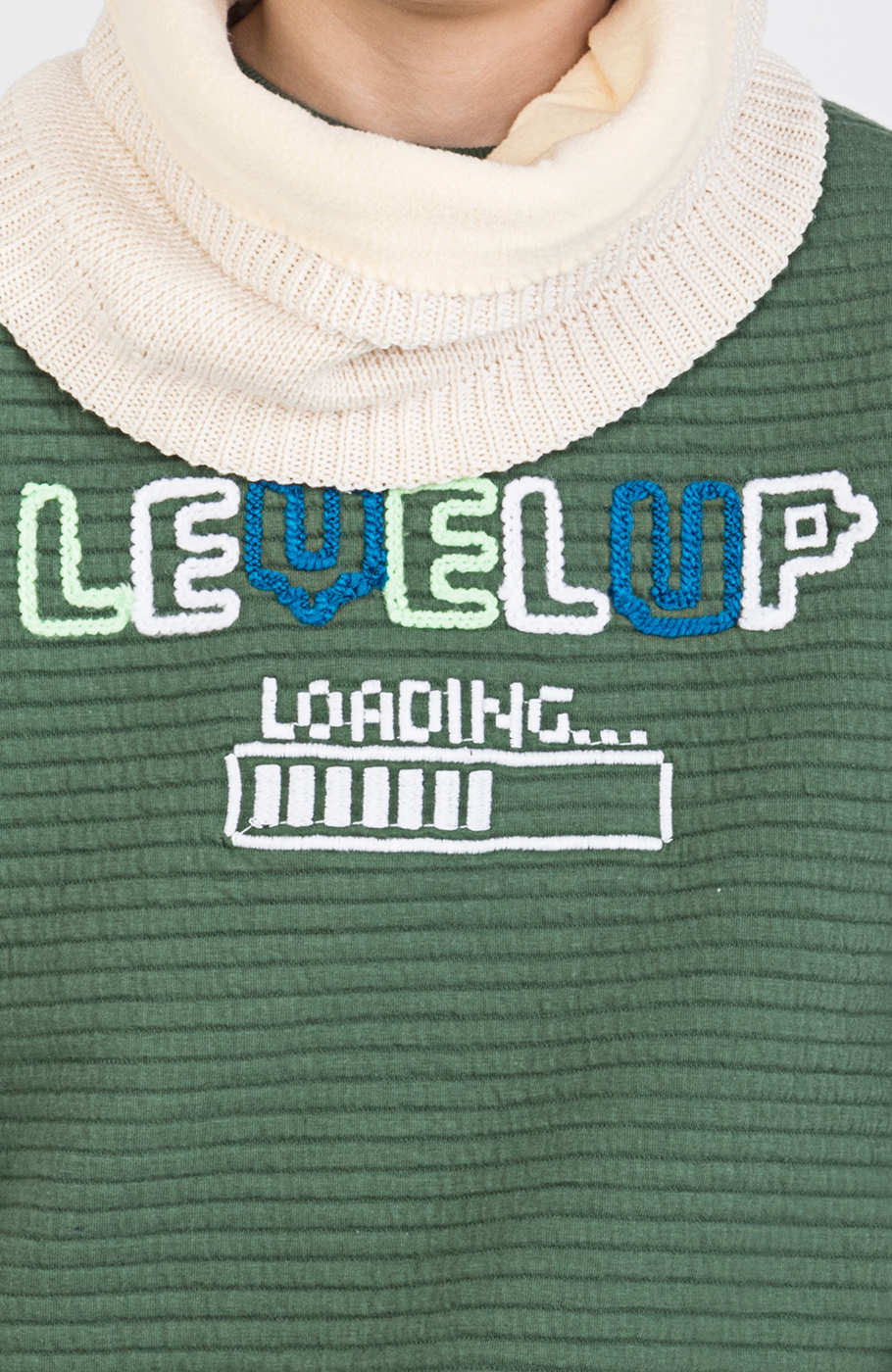 بلوز ژاکارد راه راه