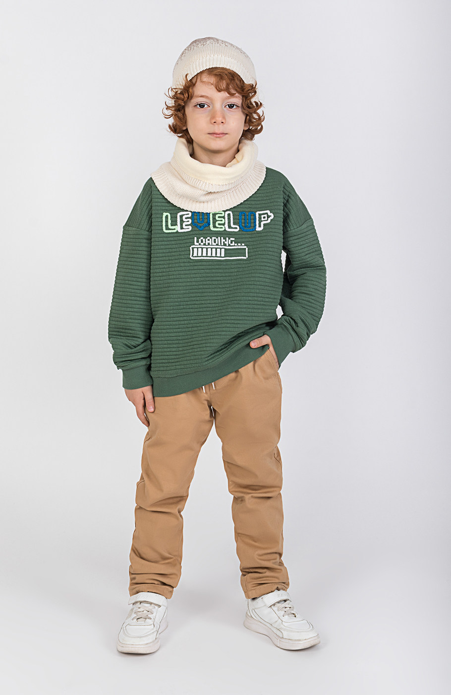 بلوز ژاکارد راه راه