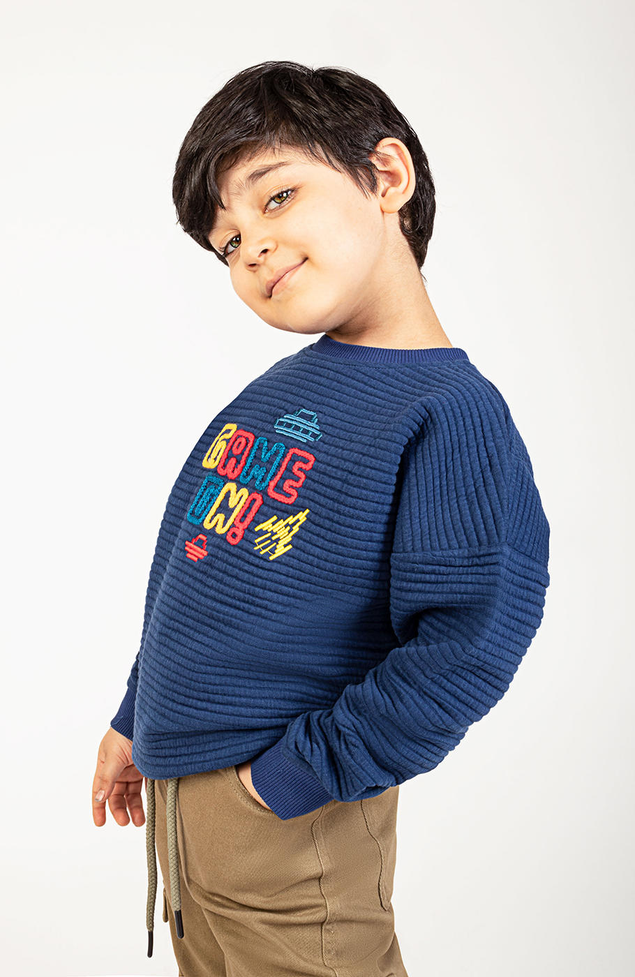 بلوز ژاکارد راه راه