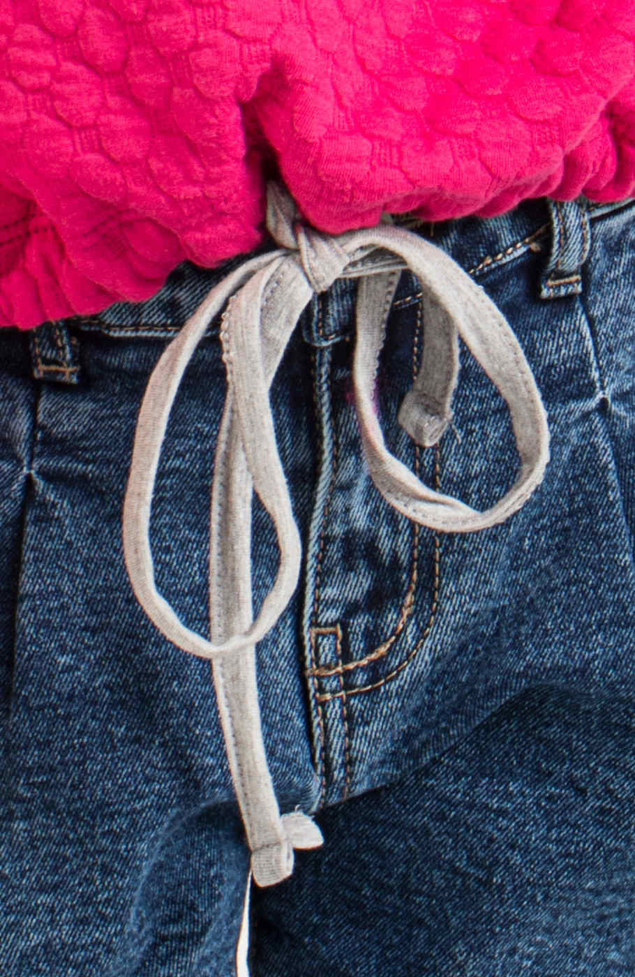 بلوز ژاکارد حبابی دمپا گت دار