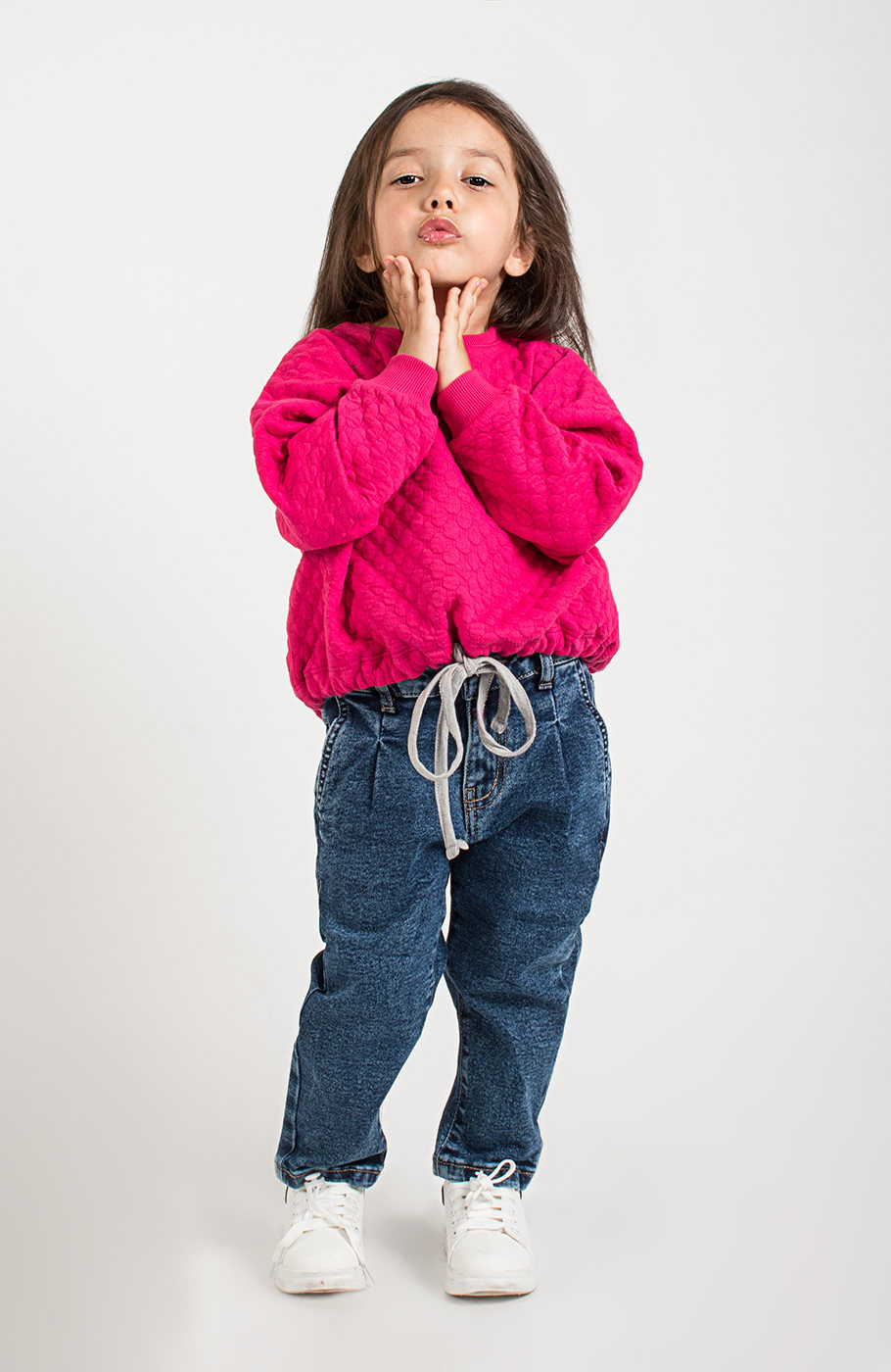 بلوز ژاکارد حبابی دمپا گت دار