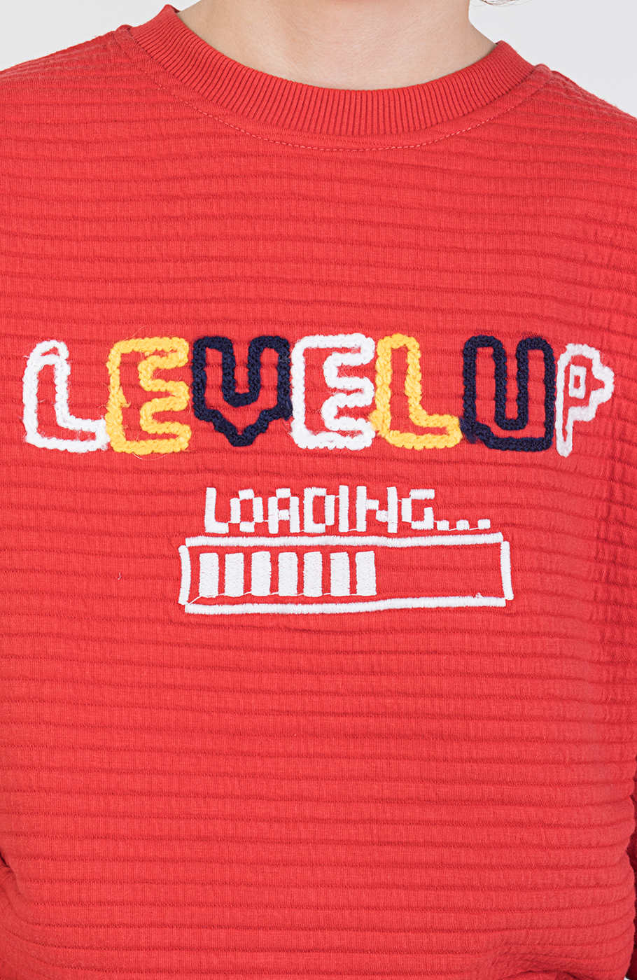 بلوز ژاکارد راه راه