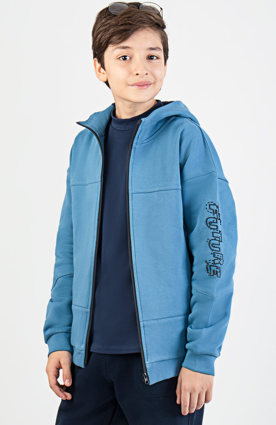 سوییت شرت دورس سه نخ خار خورده ( ست با کد 11245)