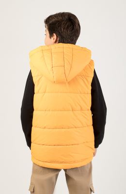 ژیله پافر شمعی راه راه برش دار