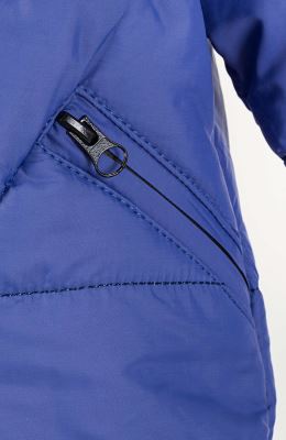 کاپشن پافر شمعی راه راه