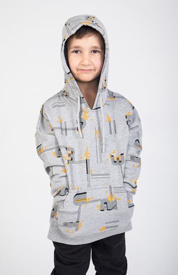 هودی دورس سه نخ خار خورده تمام چاپ