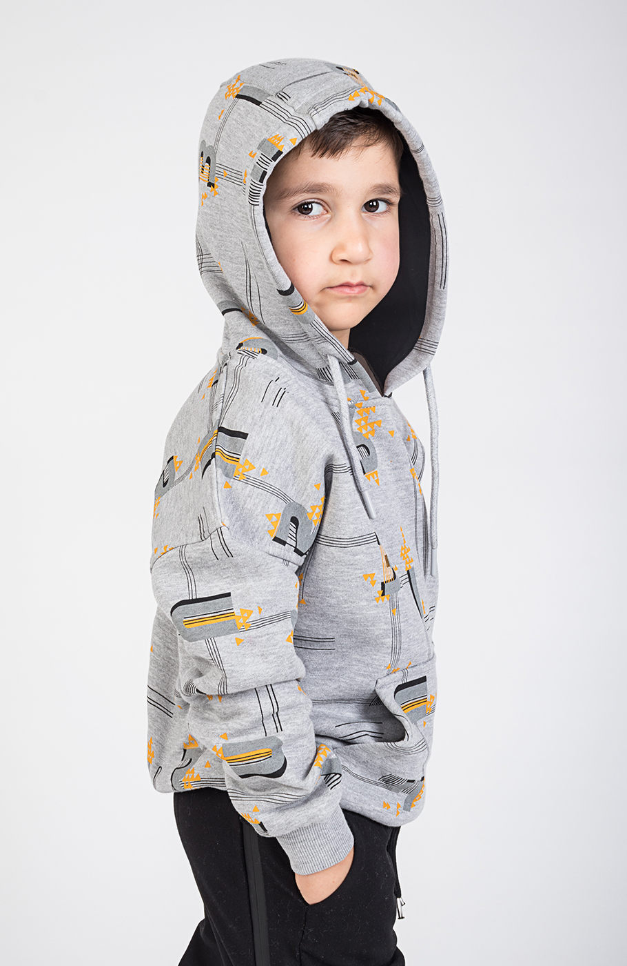 هودی دورس سه نخ خار خورده تمام چاپ