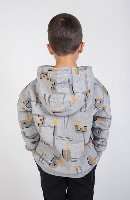 هودی دورس سه نخ خار خورده تمام چاپ