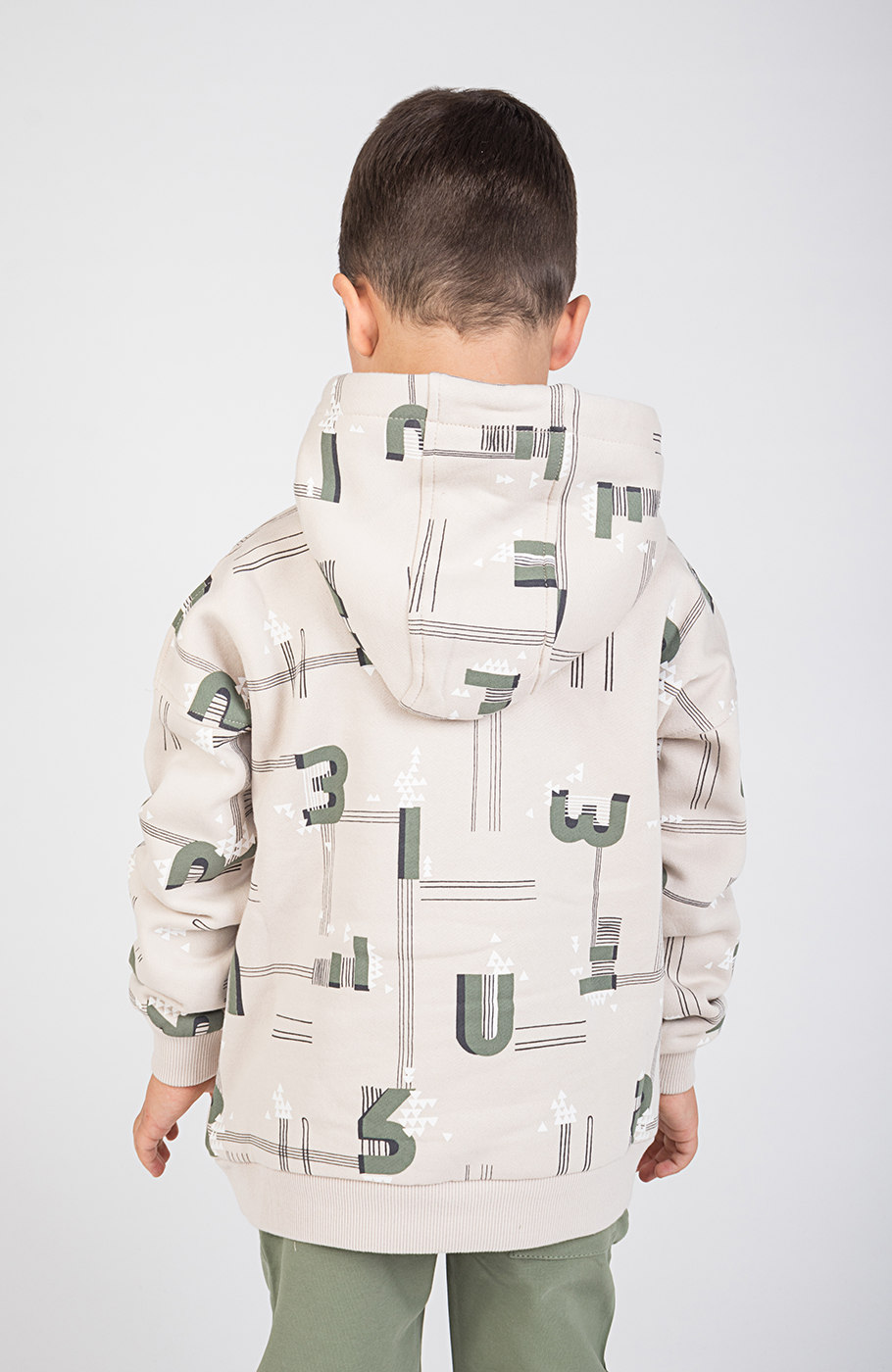 هودی دورس سه نخ خار خورده تمام چاپ