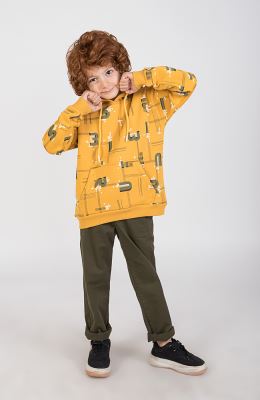 هودی دورس سه نخ خار خورده تمام چاپ