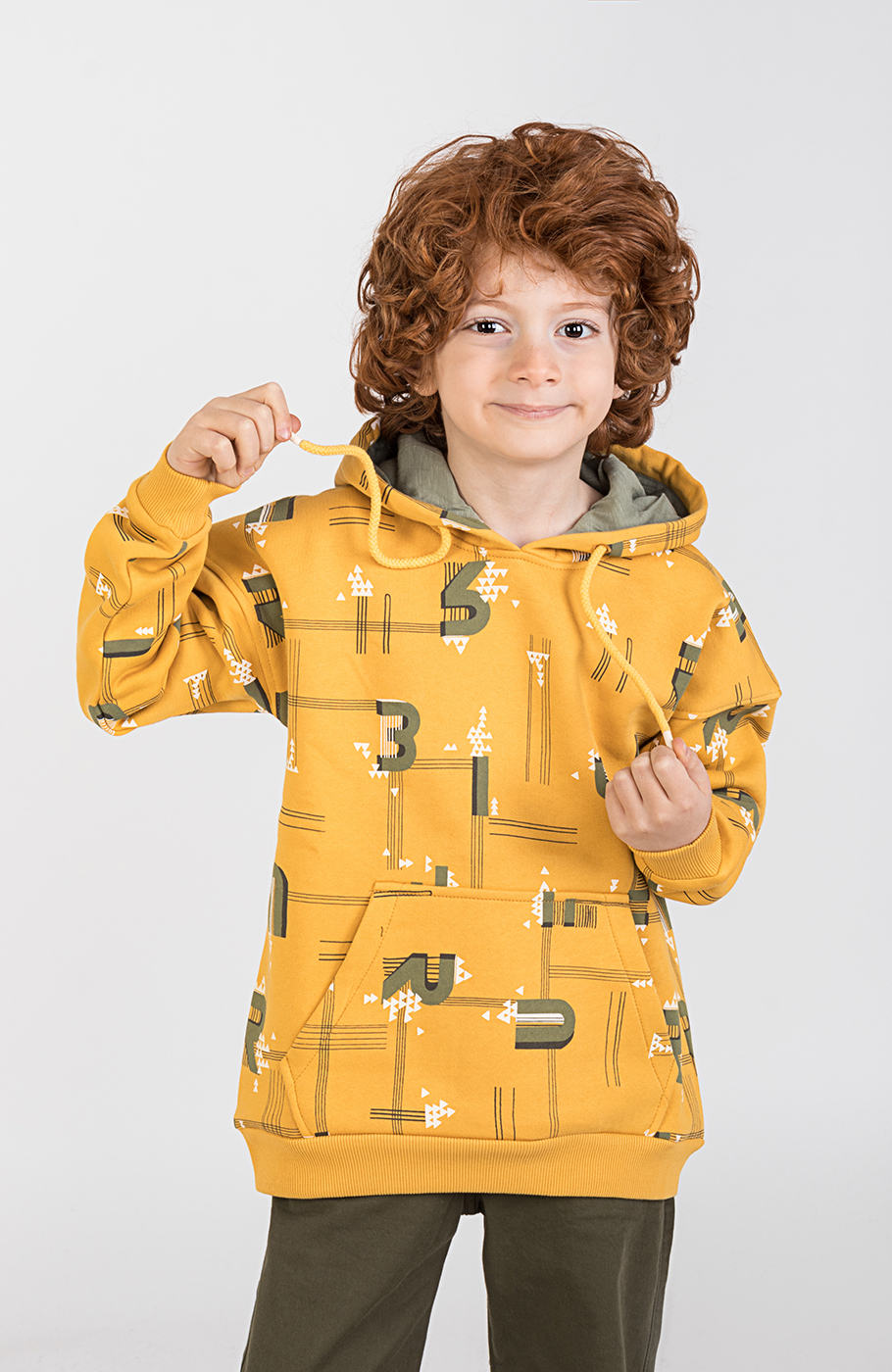 هودی دورس سه نخ خار خورده تمام چاپ