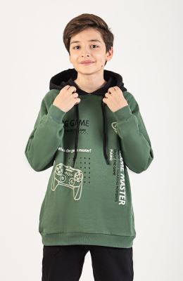 هودی دورس سه نخ خار خورده آستین رگلان