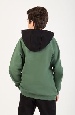 هودی دورس سه نخ خار خورده آستین رگلان