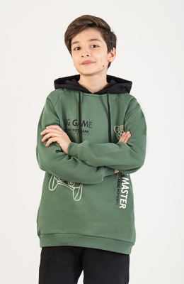 هودی دورس سه نخ خار خورده آستین رگلان