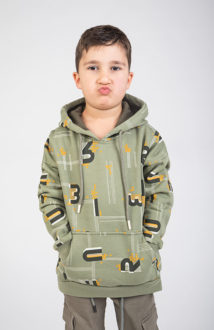 هودی دورس سه نخ خار خورده تمام چاپ