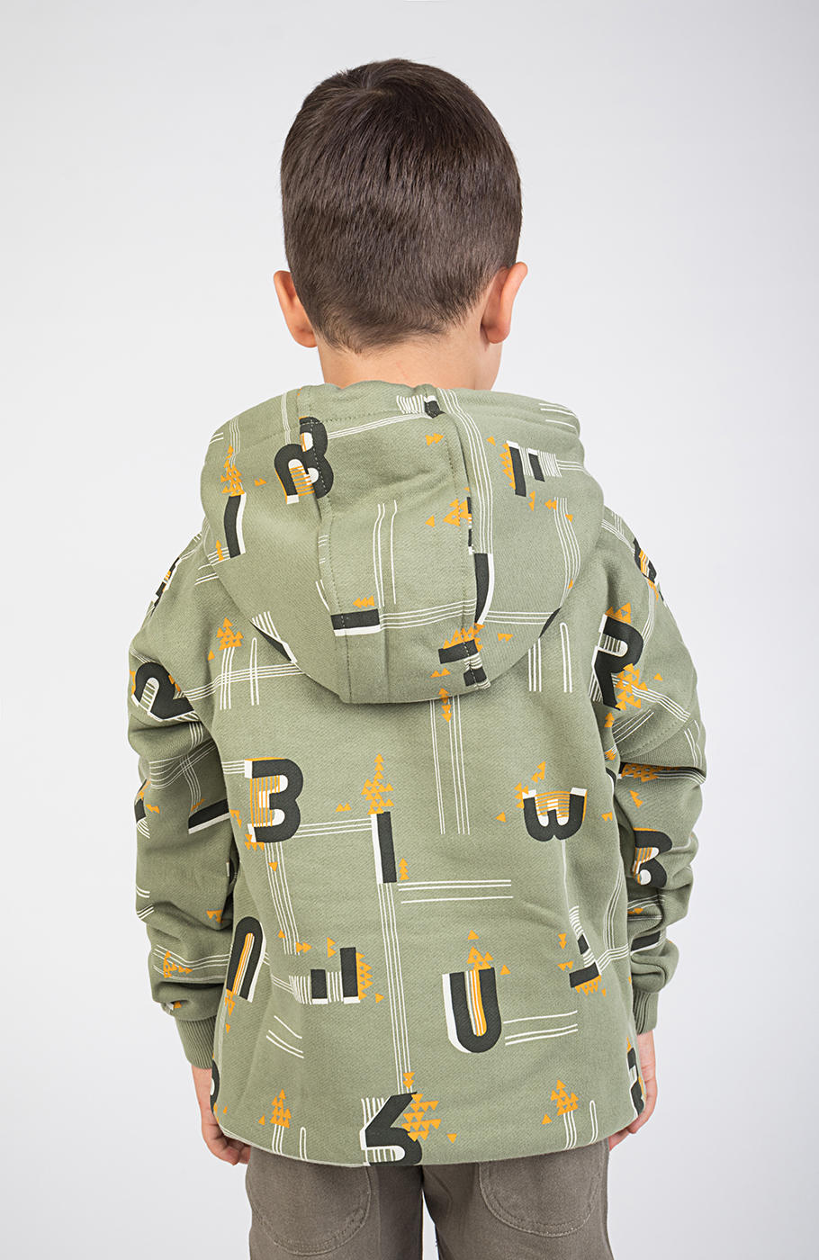 هودی دورس سه نخ خار خورده تمام چاپ